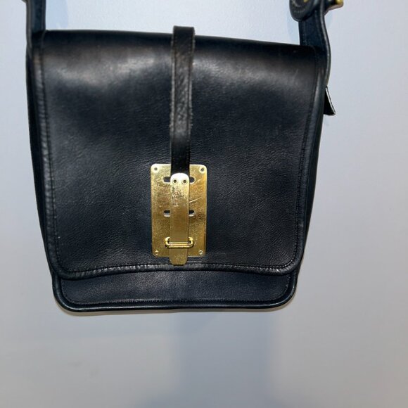 Coach Italian Legacy Collection Shoulder Bag, Navy, Vintage - Picture 6 of 9